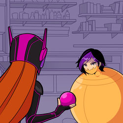 This is a pixiv picture whose title is Experimental Ball.