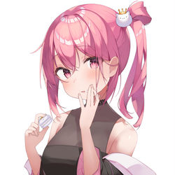This is a pixiv picture whose title is クリームついちゃった.