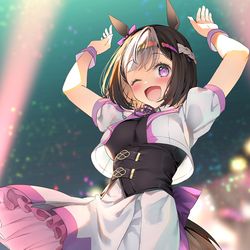 This is a pixiv picture whose title is スペシャルウィーク.