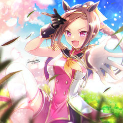 This is a pixiv picture whose title is サクラバクシンオー.