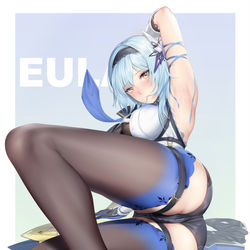 This is a pixiv picture whose title is eula.