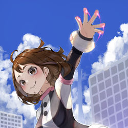 This is a pixiv picture whose title is お茶子.