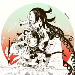 This is a pixiv picture whose title is 清少納言殿！！退きなされ！！！.