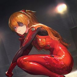 This is a pixiv picture whose title is アスカ.