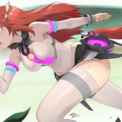 This is a pixiv picture whose title is うまむすめ.