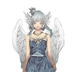This is a pixiv picture whose title is 彼女はセイレン.