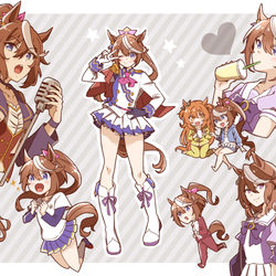 This is a pixiv picture whose title is ウマまとめ4.