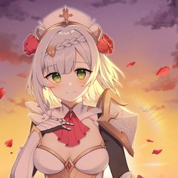 This is a pixiv picture whose title is ノエル.
