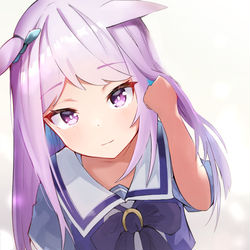 This is a pixiv picture whose title is わざわざ起こしに来てくれるメジロマックイーンちゃん.