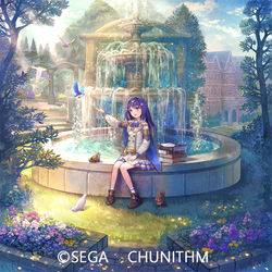This is a pixiv picture whose title is 【CHUNITHM】『ジュナ・フェリクス』ジャケットイラスト.