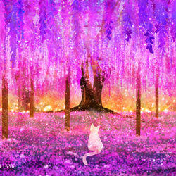 This is a pixiv picture whose title is 守り神.