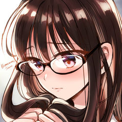 This is a pixiv picture whose title is 照れる.