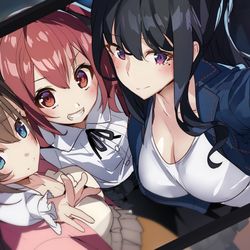 This is a pixiv picture whose title is 廃深.