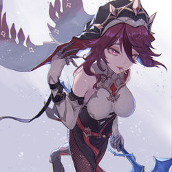 This is a pixiv picture whose title is ロサリア.