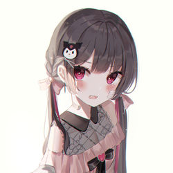 This is a pixiv picture whose title is 地雷系.