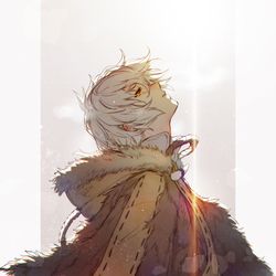 This is a pixiv picture whose title is 【不滅のあなたへ】フシ.