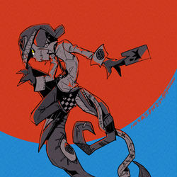 This is a pixiv picture whose title is ニコニコ100万再生.