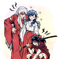 This is a pixiv picture whose title is 犬夜叉 log3.