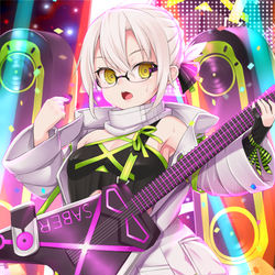 This is a pixiv picture whose title is 謎のアイドルＸ(オルタ).