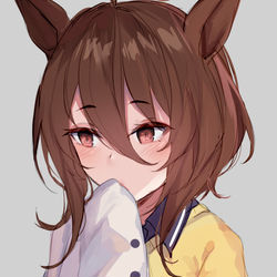This is a pixiv picture whose title is 照れタキオン.
