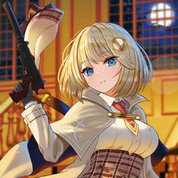 This is a pixiv picture whose title is Amelia Watson.