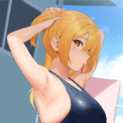This is a pixiv picture whose title is クラスメイト.