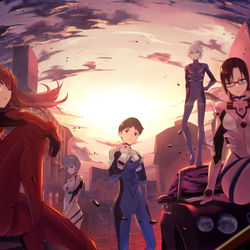 This is a pixiv picture whose title is Eva...