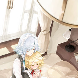 This is a pixiv picture whose title is 招くに至る.