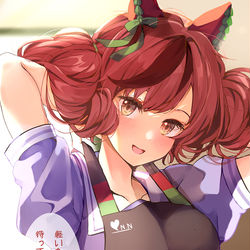 This is a pixiv picture whose title is エプロンネイチャ.