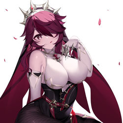 This is a pixiv picture whose title is 罗莎莉亚.
