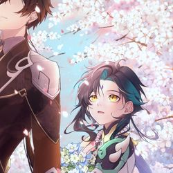 This is a pixiv picture whose title is 目光.