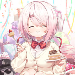 This is a pixiv picture whose title is はぴば！.