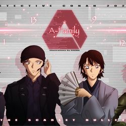 This is a pixiv picture whose title is 赤井一家.