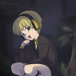 This is a pixiv picture whose title is 野火丸くん.