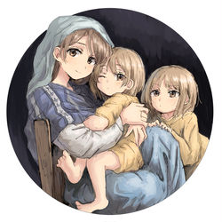 This is a pixiv picture whose title is 聖母.