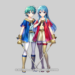 This is a pixiv picture whose title is 【ルネスの若き双光 エイリーク】.