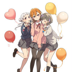 This is a pixiv picture whose title is 🎈.