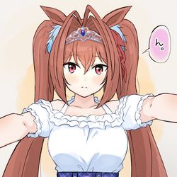 This is a pixiv picture whose title is ウマ娘.
