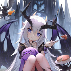 This is a pixiv picture whose title is 萝莉龙~.