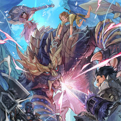This is a pixiv picture whose title is vsマガイマガド.