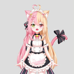 This is a pixiv picture whose title is 猫猫女仆.