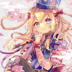 This is a pixiv picture whose title is 乱れ桜.