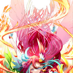 This is a pixiv picture whose title is 飛翔.