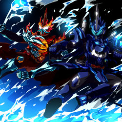 This is a pixiv picture whose title is ここで終わらせる！！.