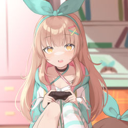 This is a pixiv picture whose title is nanahira.