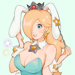 This is a pixiv picture whose title is ロゼッタバニー.