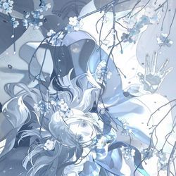This is a pixiv picture whose title is 春花.