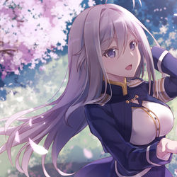 This is a pixiv picture whose title is 桜.