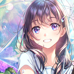This is a pixiv picture whose title is prism.