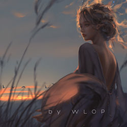 This is a pixiv picture whose title is sky.